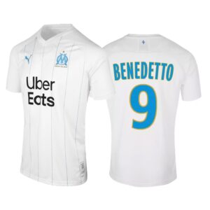 MAILLOT OLYMPIQUE DE MARSEILLE BENEDETTO DOMICILE 2019-2020
