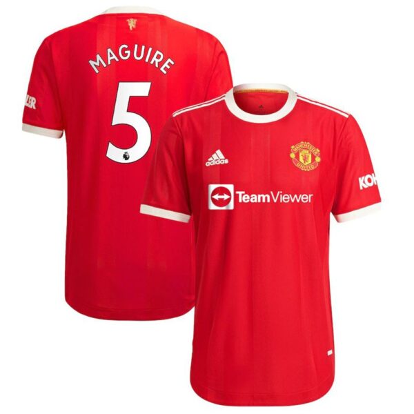 MAILLOT MANCHESTER UNITED DOMICILE MAGUIRE 2021-2022