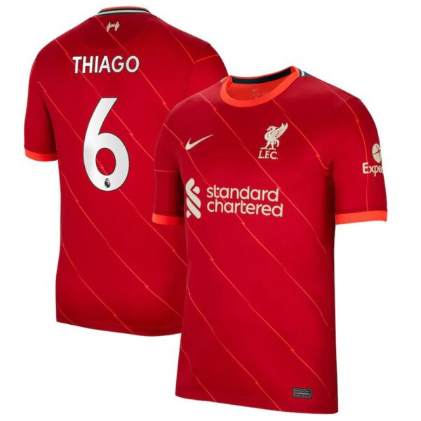 MAILLOT LIVERPOOL DOMICILE THIAGO ALCANTARA 2021-2022