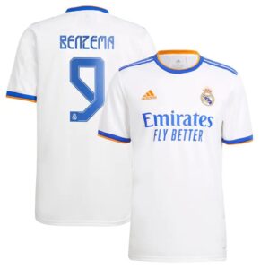 MAILLOT REAL MADRID BENZEMA DOMICILE 2021-2022
