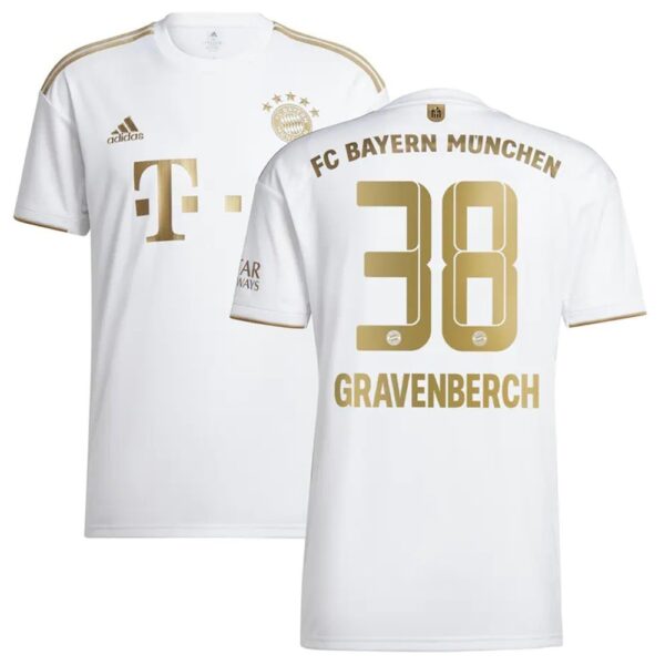 MAILLOT BAYERN MUNICH EXTERIEUR GRAVENBERCH 2022-2023