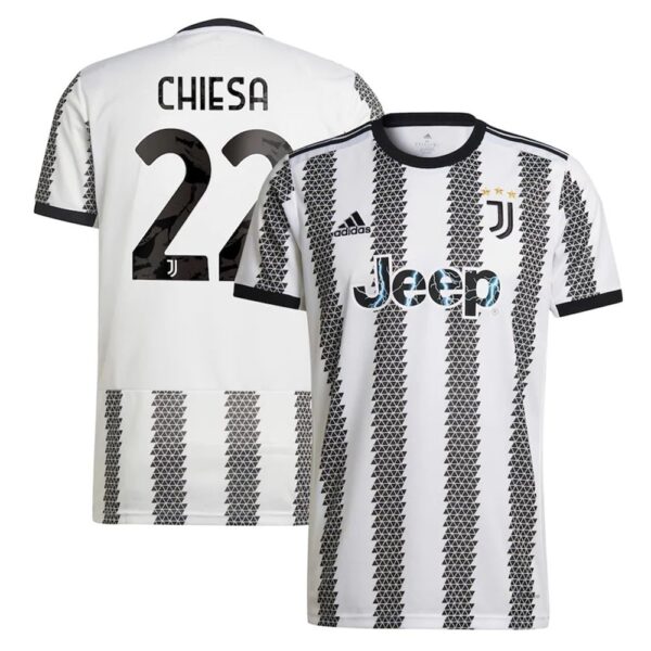 MAILLOT JUVENTUS DOMICILE CHIESA 2022-2023