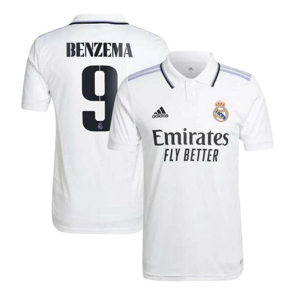 MAILLOT REAL MADRID DOMICILE BENZEMA 2022-2023