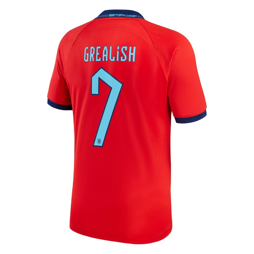 MAILLOT ANGLETERRE EXTERIEUR GREALISH 2022-2023