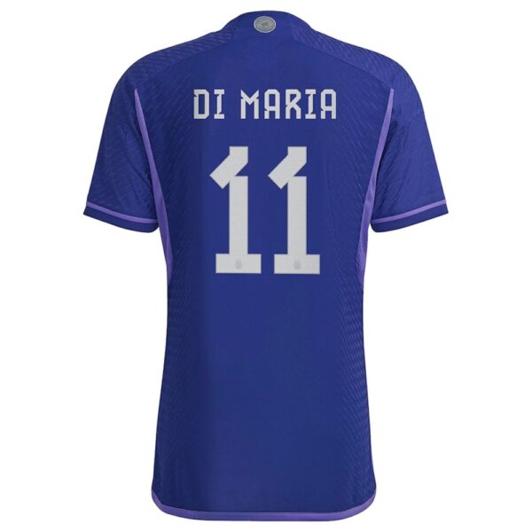 PACK ARGENTINE EXTERIEUR DI MARIA. ENSEMBLE ADULTE MAILLOT ET SHORT 2022-2023