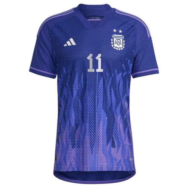 PACK ARGENTINE EXTERIEUR DI MARIA. ENSEMBLE ADULTE MAILLOT ET SHORT 2022-2023