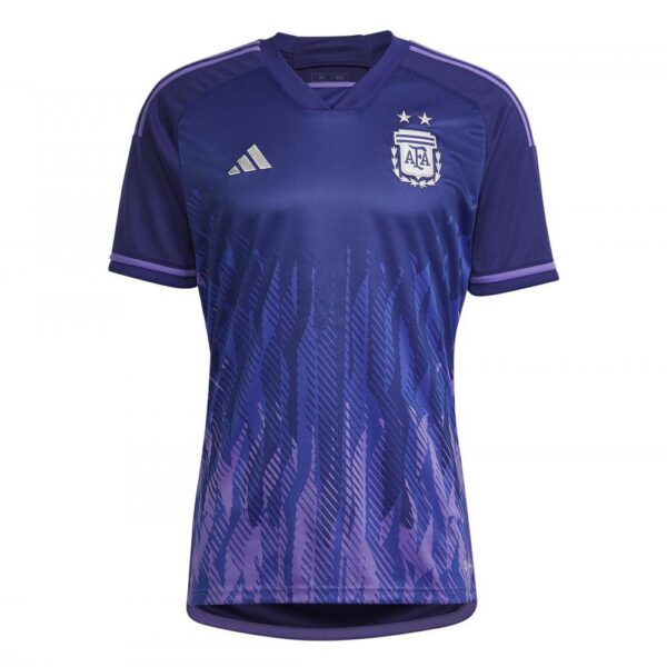 PACK ARGENTINE EXTERIEUR. ENSEMBLE ADULTE MAILLOT ET SHORT 2022-2023