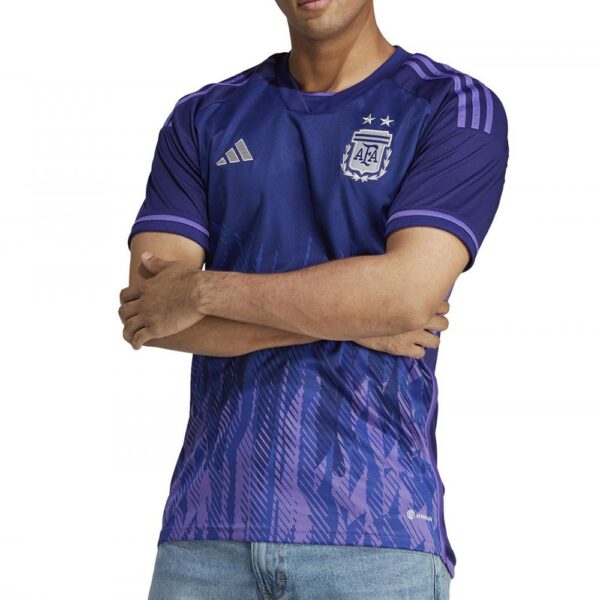 PACK ARGENTINE EXTERIEUR. ENSEMBLE ADULTE MAILLOT ET SHORT 2022-2023