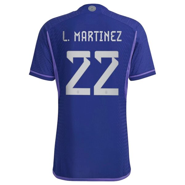 MAILLOT ARGENTINE EXTERIEUR LAUTARO MARTINEZ 2022-2023