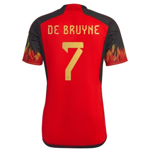 MAILLOT BELGIQUE DOMICILE DE BRUYNE 2022-2023