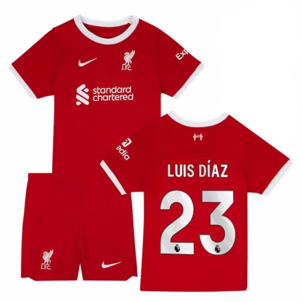 PACK JUNIOR LIVERPOOL DOMICILE LUIS DIAZ 2023-2024