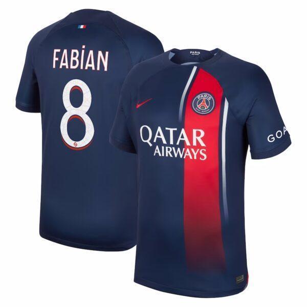 MAILLOT PSG DOMICILE FABIAN RUIZ 2023-2024