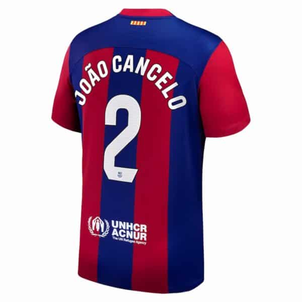 MAILLOT FC BARCELONE DOMICILE JOAO CANCELO 2023-2024