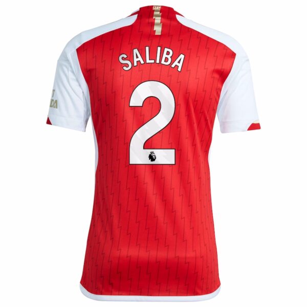 MAILLOT ARSENAL DOMICILE SALIBA 2023-2024