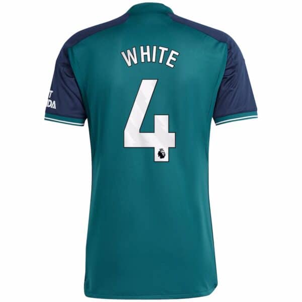 PACK ARSENAL THIRD WHITE ADULTE 2023-2024