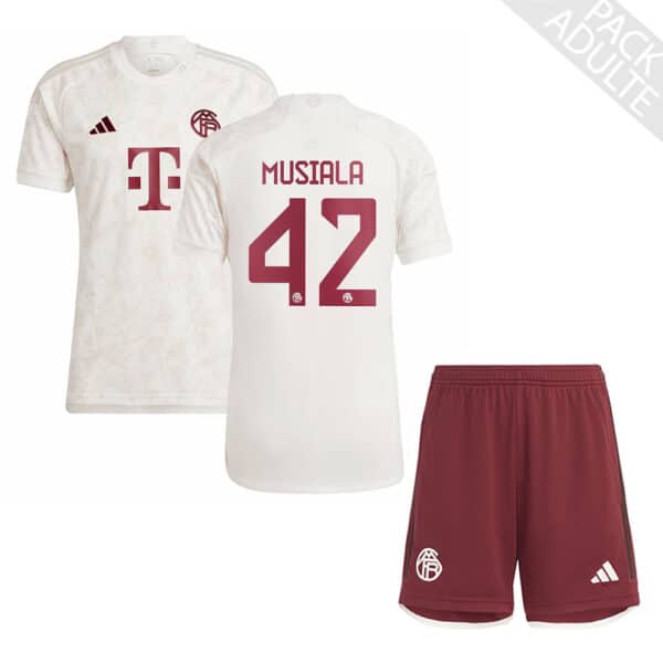 PACK BAYERN MUNICH THIRD MUSIALA ADULTE 2023-2024