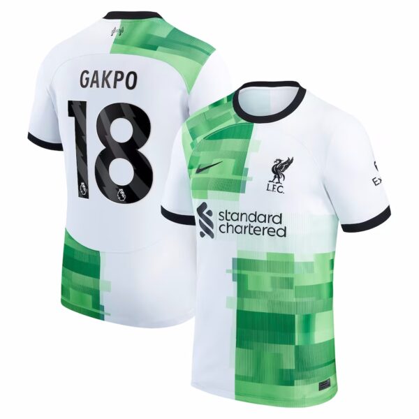 MAILLOT LIVERPOOL EXTERIEUR GAKPO 2023-2024