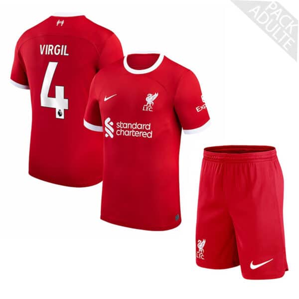 PACK LIVERPOOL DOMICILE VIRGIL ADULTE 2023-2024