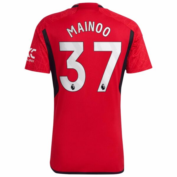 MAILLOT MANCHESTER UNITED DOMICILE MAINOO 2023-2024