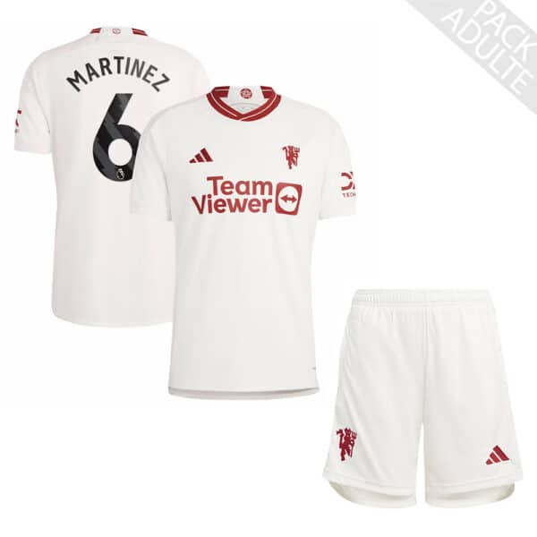 PACK MANCHESTER UNITED THIRD MARTINEZ ADULTE 2023-2024