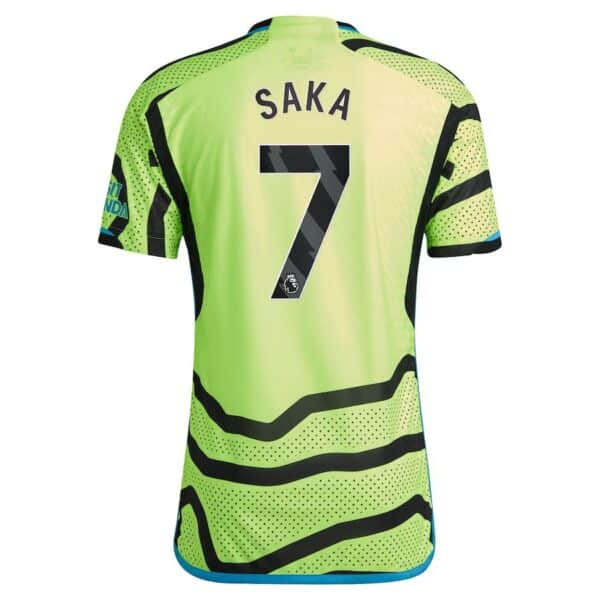 MAILLOT ARSENAL EXTERIEUR SAKA VERSION AUTHENTIC 2023-2024