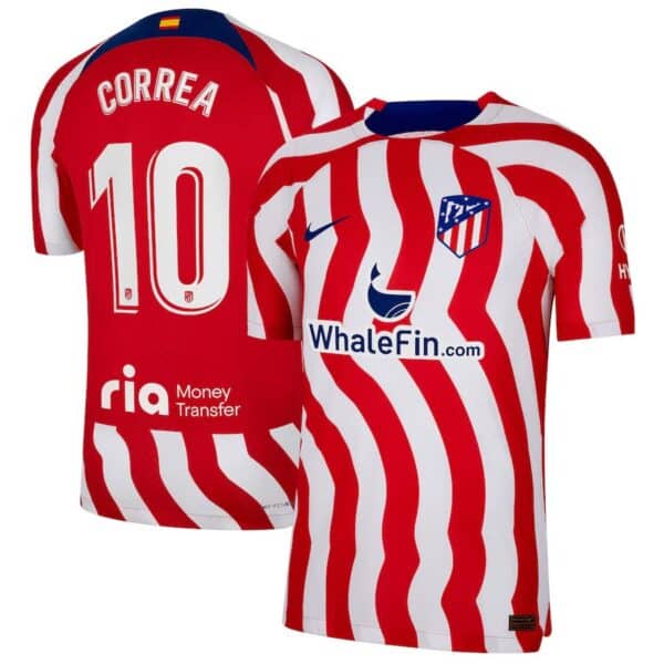 MAILLOT ATLETICO MADRID DOMICILE CORREA VERSION VAPOR MATCH 2023-2024