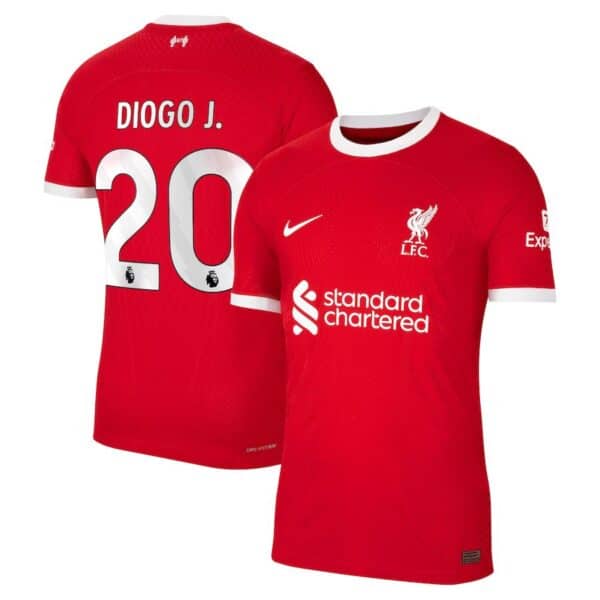 MAILLOT LIVERPOOL DOMICILE DIOGO JOTA VERSION VAPOR MATCH 2023-2024