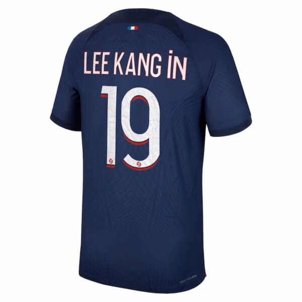 MAILLOT PSG DOMICILE LEE KANG IN VERSION VAPOR MATCH 2023-2024