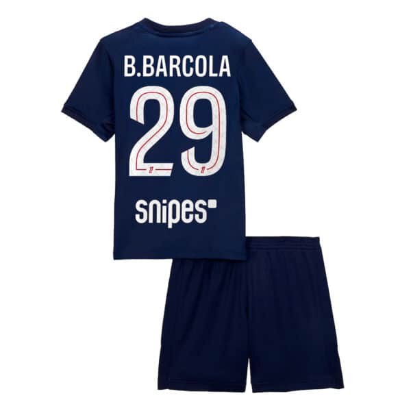PACK JUNIOR PSG DOMICILE BARCOLA SAISON 2025-2026