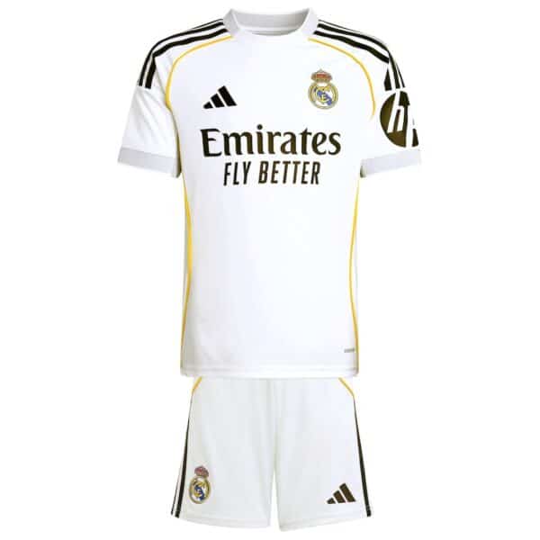 PACK JUNIOR REAL MADRID DOMICILE VINICIUS 2025-2026
