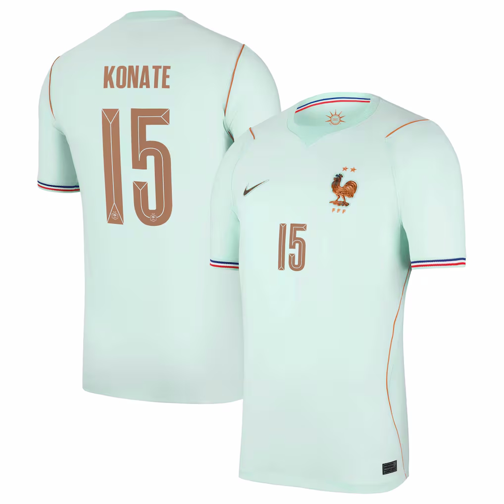 MAILLOT FRANCE EXTERIEUR KONATE 2026-2027 MAILLOT FRANCE EXTERIEUR KONATE 2026-2027