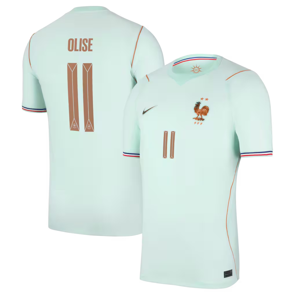 MAILLOT FRANCE EXTERIEUR OLISE 2026-2027 MAILLOT FRANCE EXTERIEUR OLISE 2026-2027