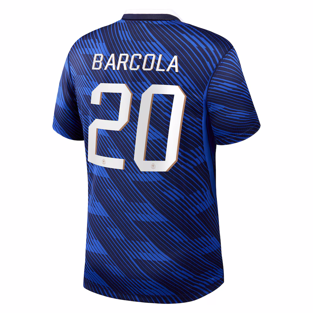 MAILLOT FRANCE DOMICILE BARCOLA 2026-2027